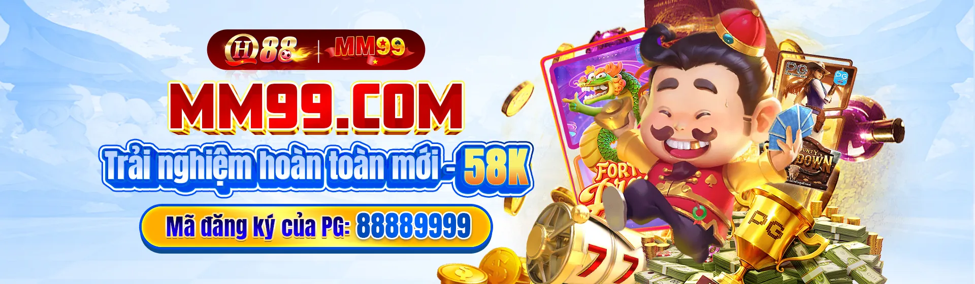 Banner khuyến mãi độc quyền tại tải 888new4